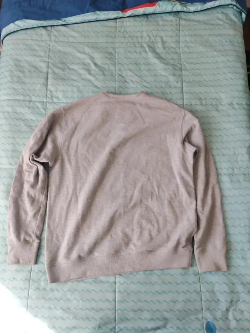 Polerón gris con logo Fox - 3