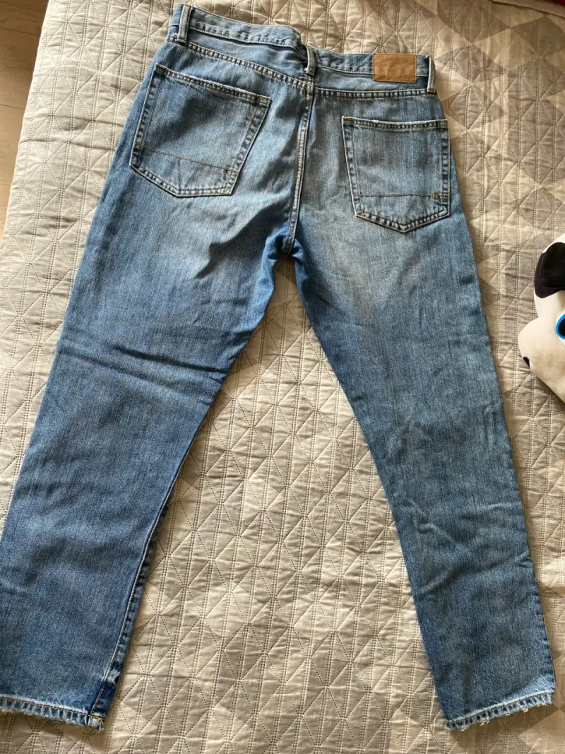 Jeans rasgados azules unisex - 4