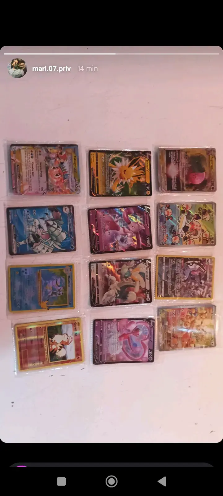 Colección de cartas Pokémon