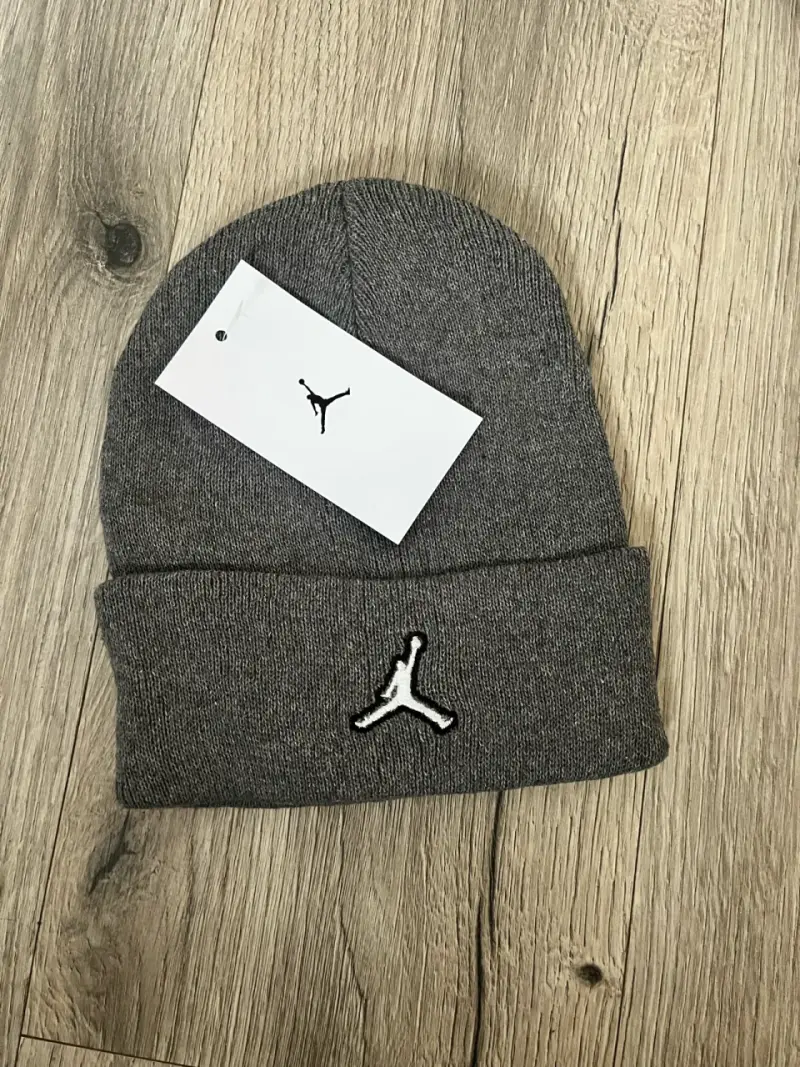 Gorros Jordan nuevos negros y grises - 3