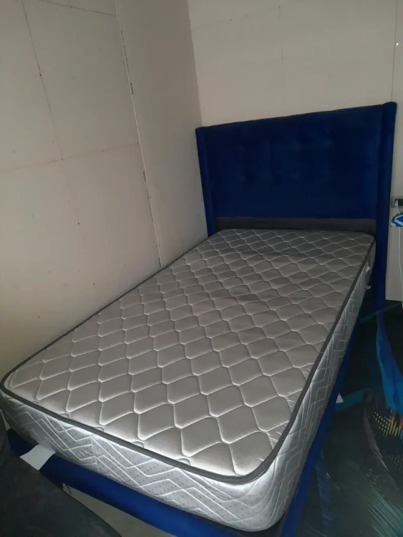 Cama Europea 1.5 Plazas Celta Aura + Respaldo - 1