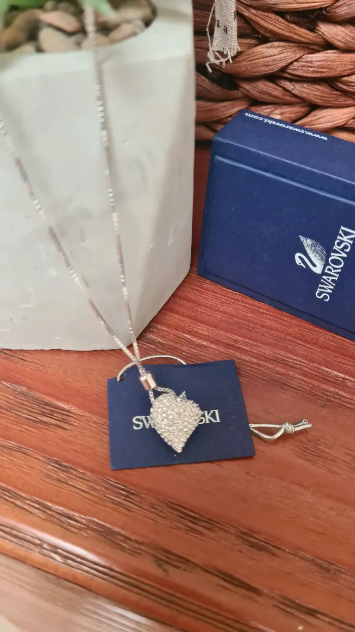 Collar Swarovski corazón brillante - 2