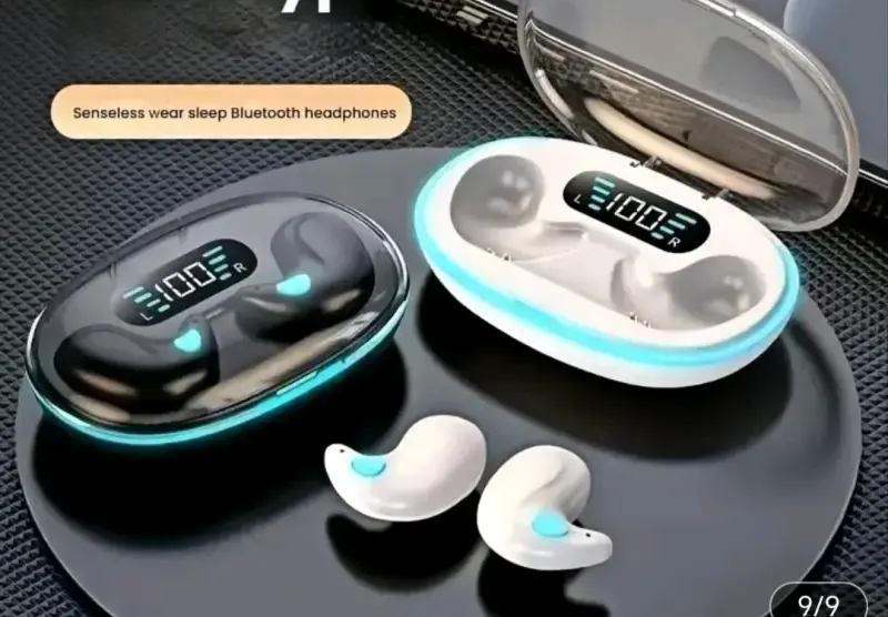 Auriculares inalámbricos negros - 5