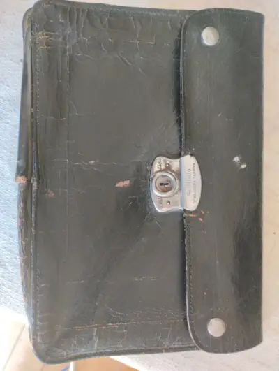 Cartera vintage negra - miniatura 1