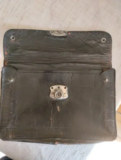 Cartera vintage negra - miniatura 2
