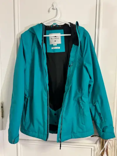 Chaqueta snowboard turquesa Billabong - miniatura 1