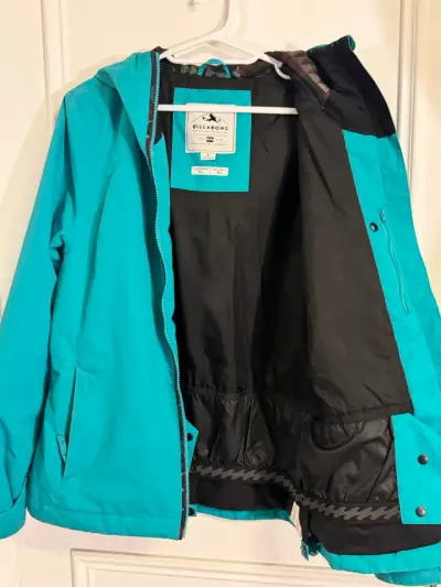 Chaqueta snowboard turquesa Billabong - miniatura 2