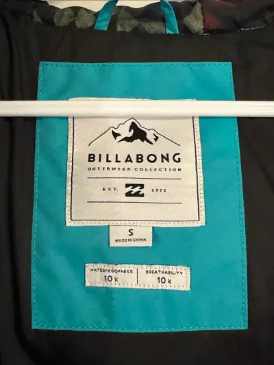 Chaqueta snowboard turquesa Billabong - miniatura 6