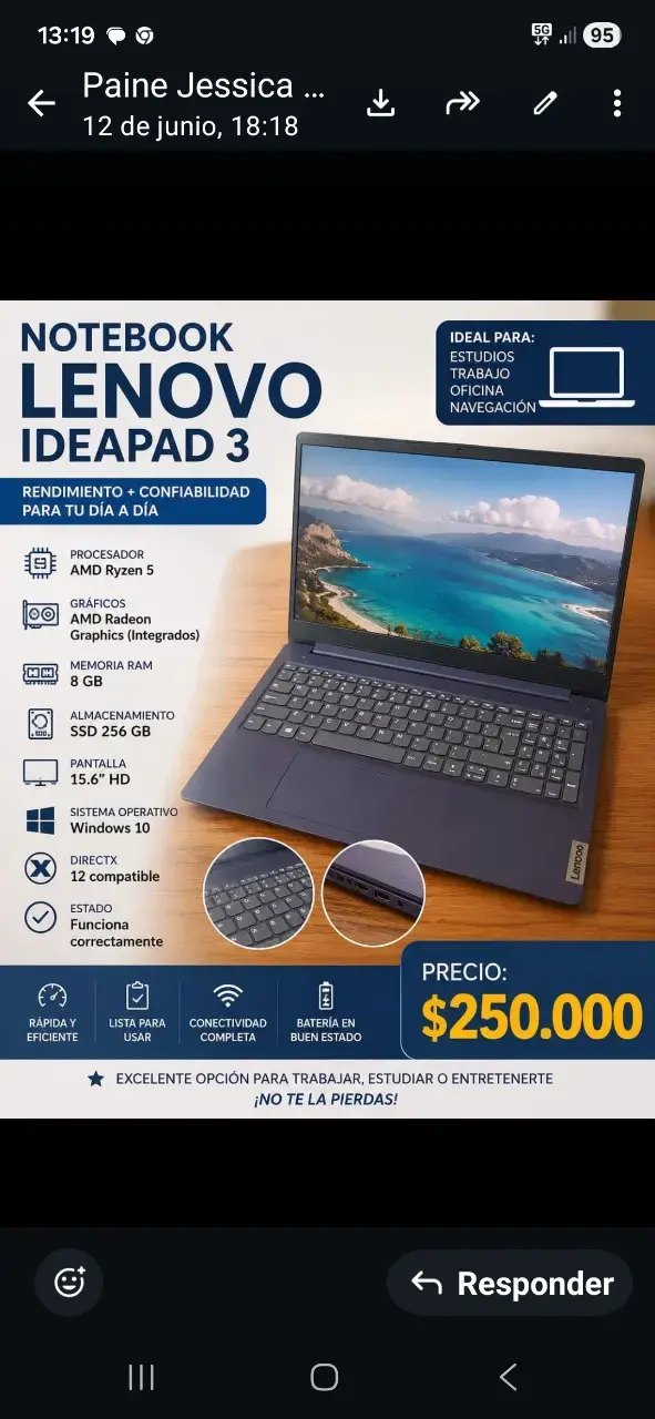 Notebook Lenovo IdeaPad 3 - 1