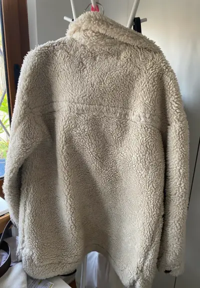 Abrigo de lana beige Mango - miniatura 5