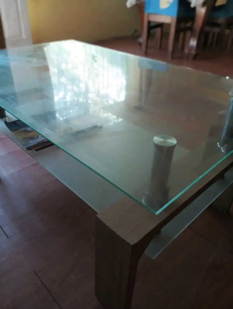 Mesa de centro de vidrio moderna - 4