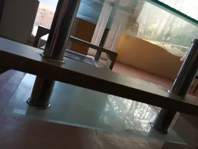 Mesa de centro de vidrio moderna - miniatura 5