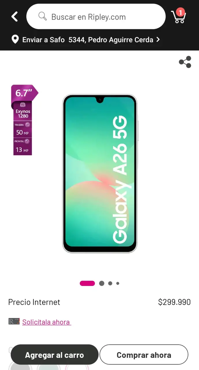 Samsung Galaxy A26 5G nuevo - 3
