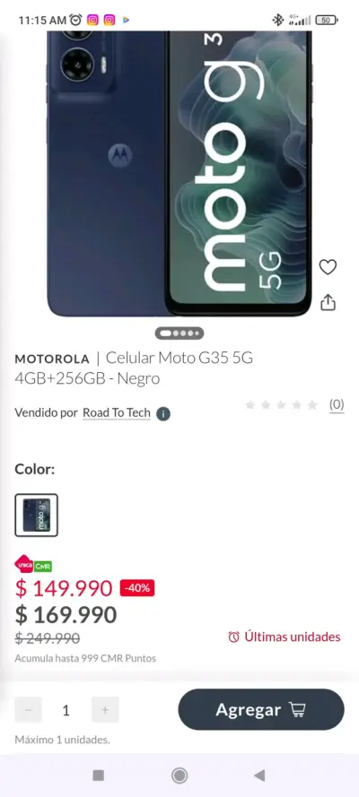 Samsung Galaxy A26 5G nuevo - miniatura 4