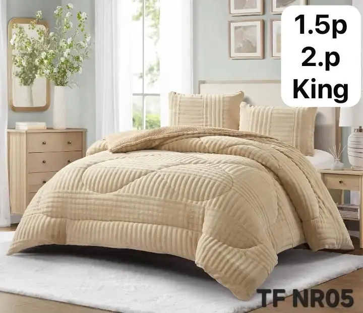 Cobertor King rosa 2 piezas - 5