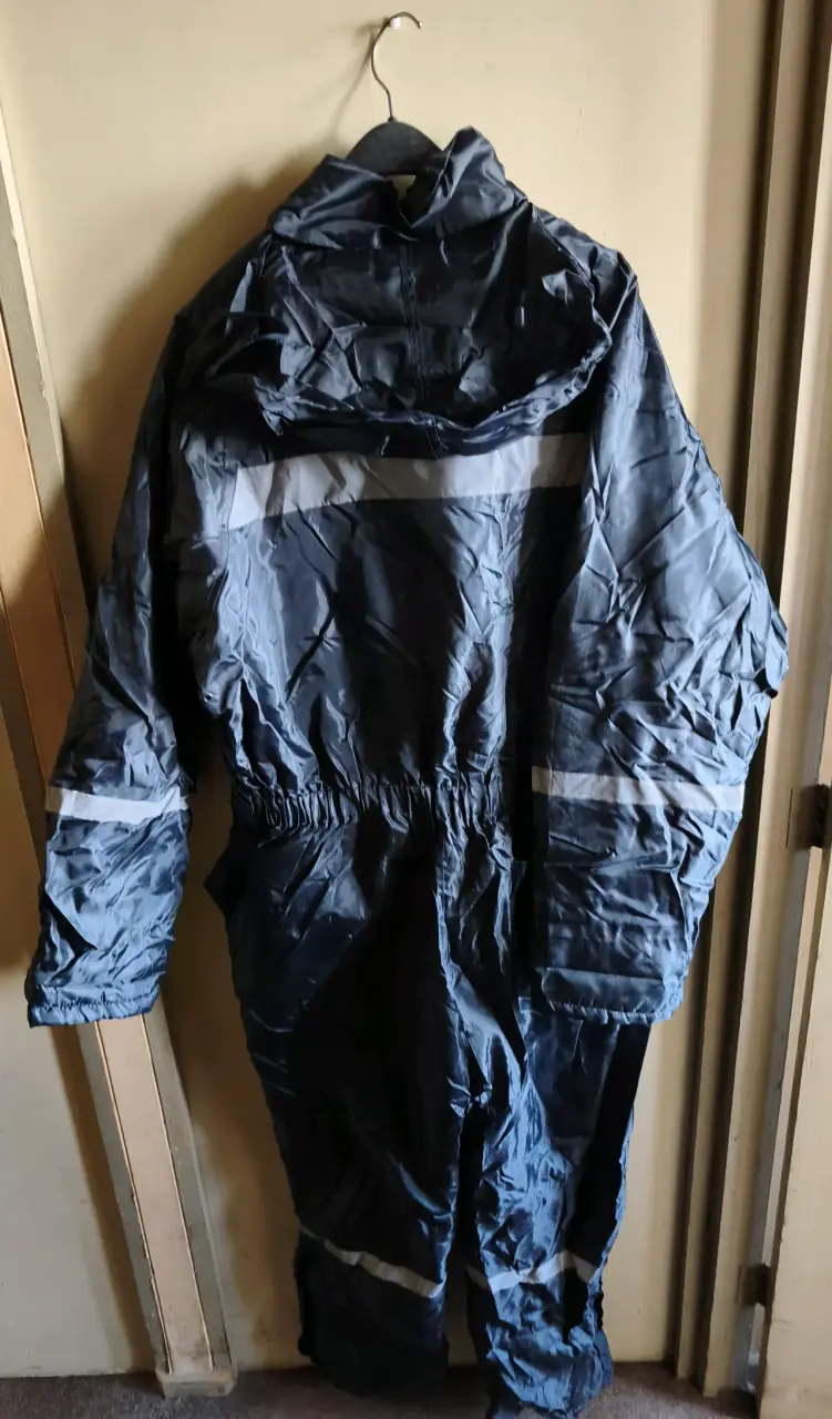 Blusa Oxford Franela Azul - 4