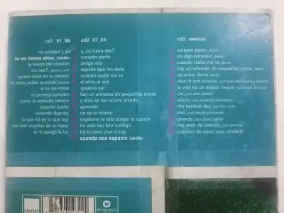 CD Alejandro Sanz Grandes Éxitos - miniatura 4