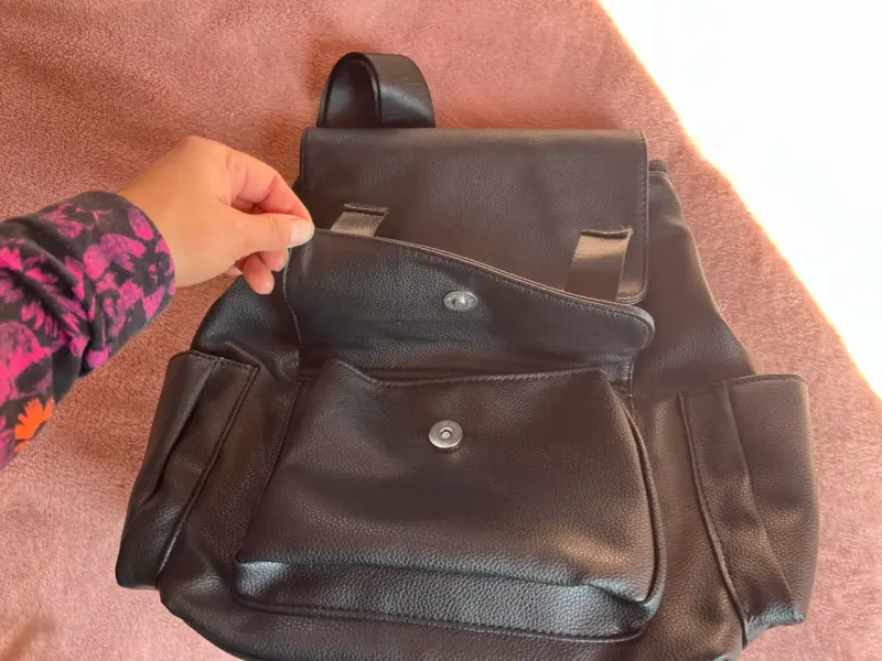Mochila negra Ziol - 5