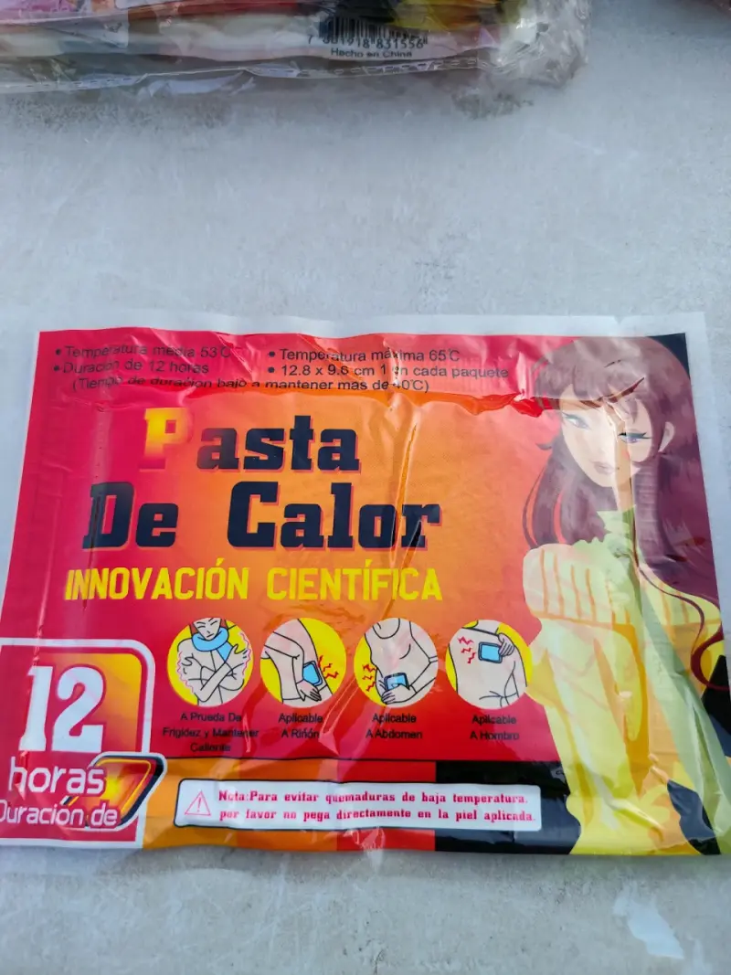 Pasta de calor 12 horas - 2