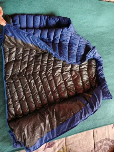 Chaqueta acolchada azul - miniatura 3