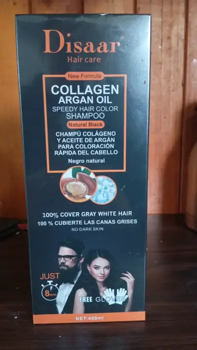 Shampoo coloración argán negro - miniatura 2