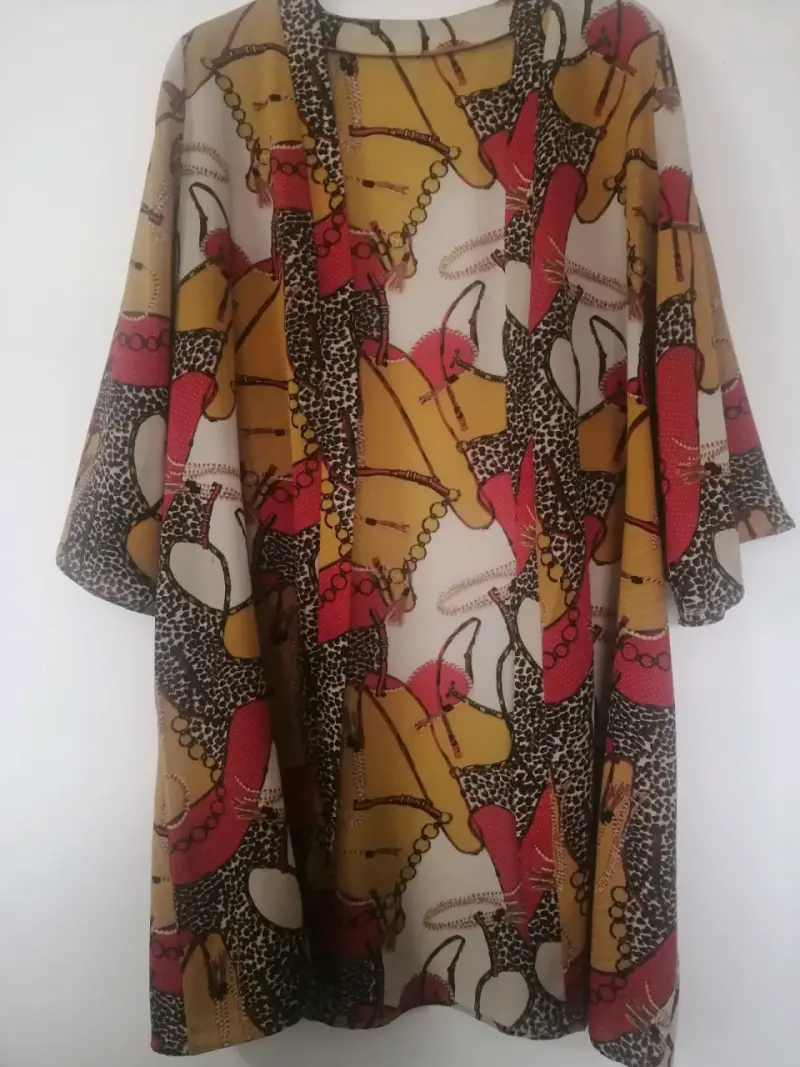 Kimono estampado colorido