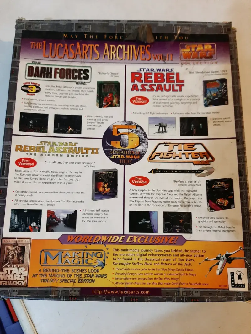 Colección Lucasarts Archives Vol. II Star Wars - 3