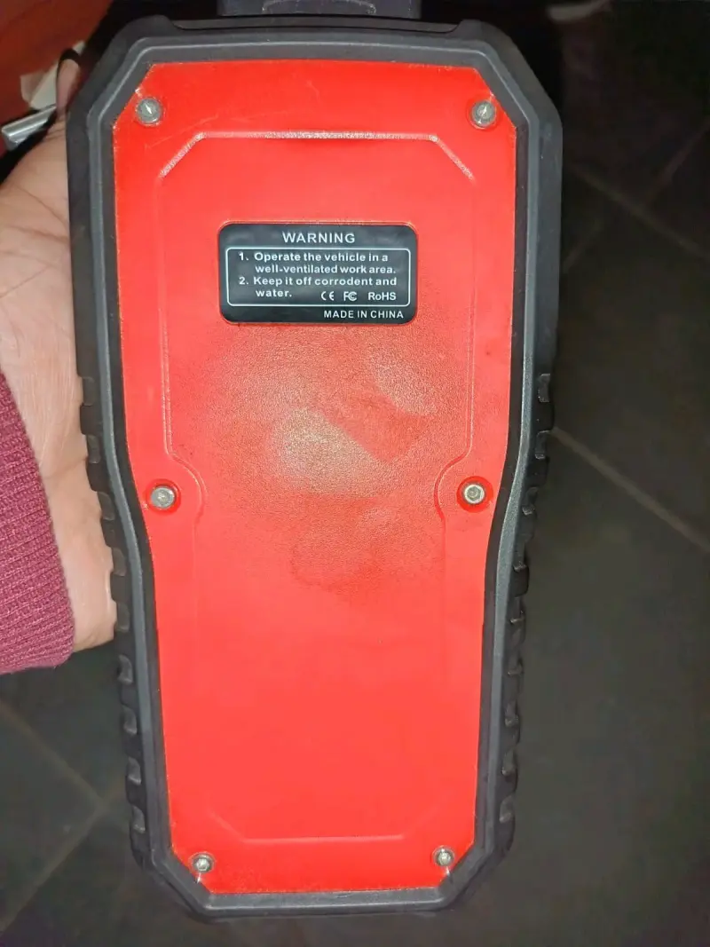 Escáner automotriz rojo portátil - 1