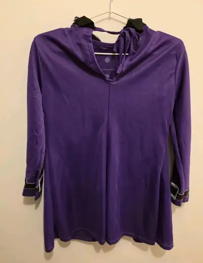 Disfraz infantil morado talla 6 - miniatura 3