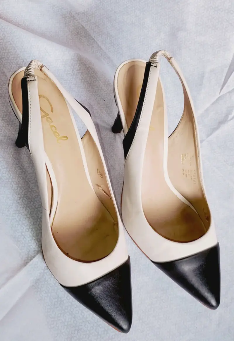 Tacones bicolor elegantes - 1