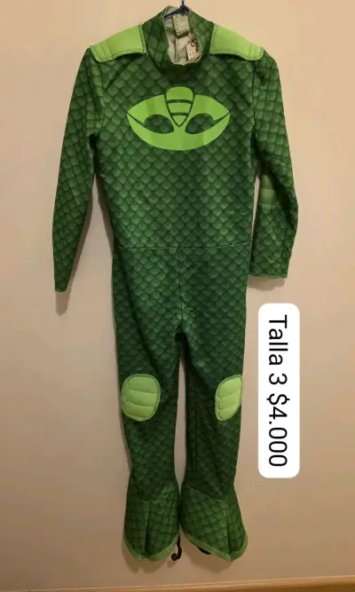 Disfraz infantil héroes en pijama talla 3 - miniatura 1