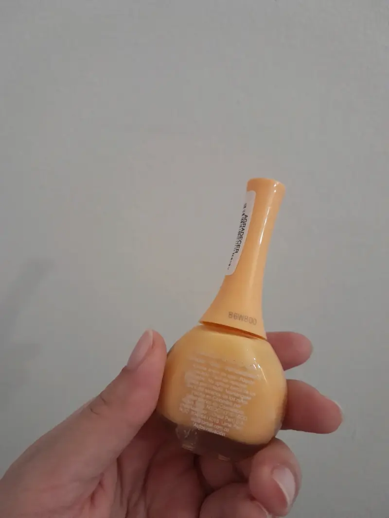Esmalte de uñas gel amarillo - 3