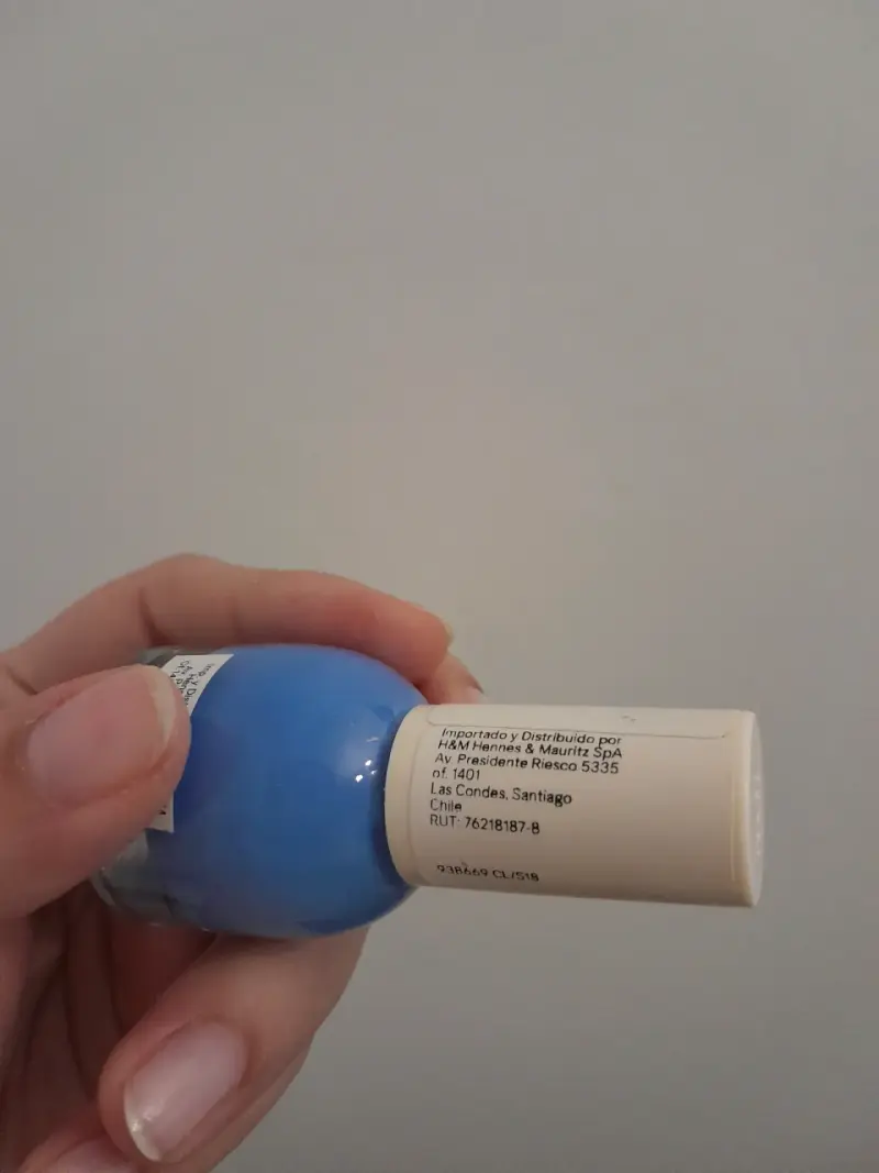 Esmalte de uñas azul - 3