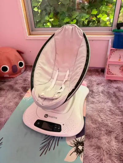 Silla mecedora para bebé 4moms - miniatura 2