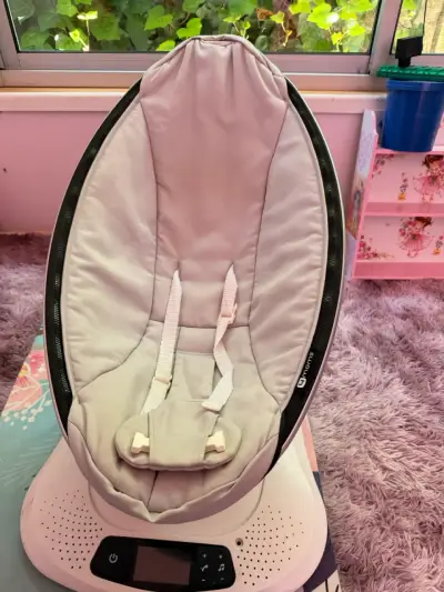 Silla mecedora para bebé 4moms - miniatura 3