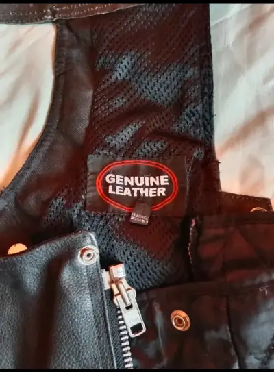 Pantalones de cuero con forro - miniatura 2