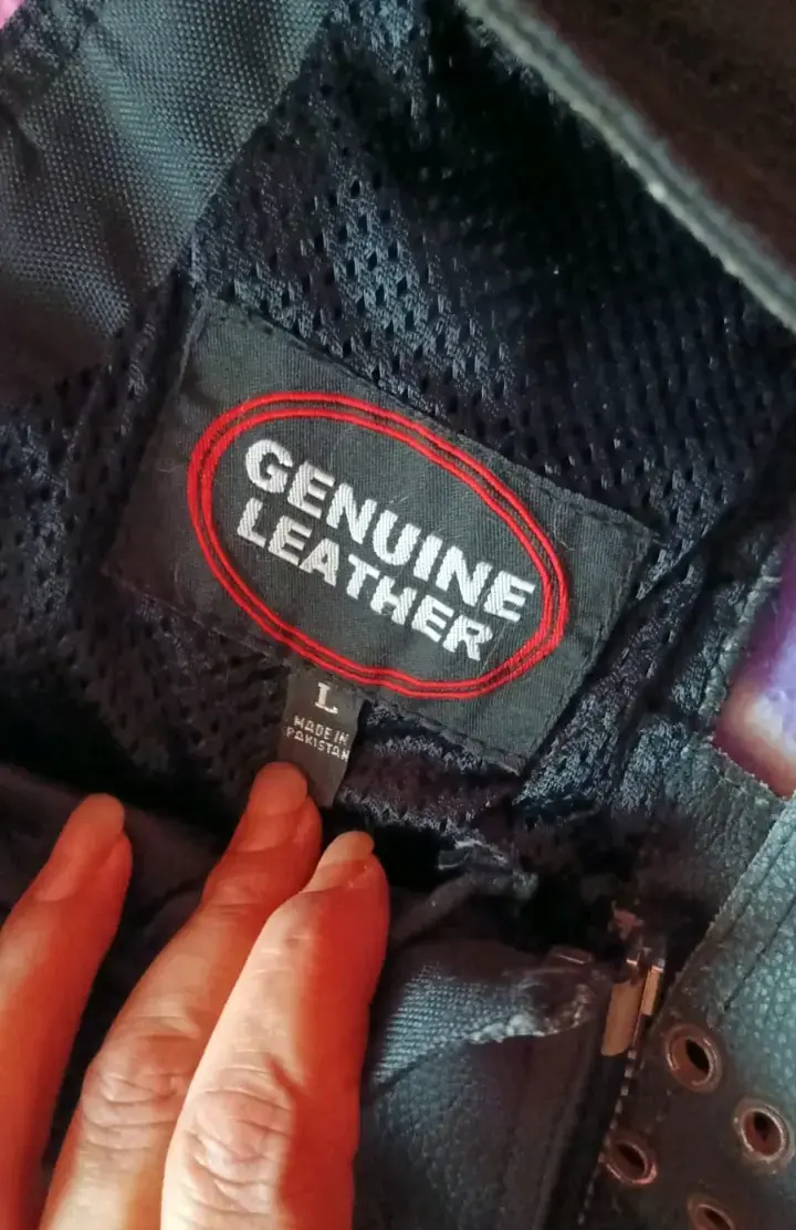 Pantalones de cuero con forro - 3