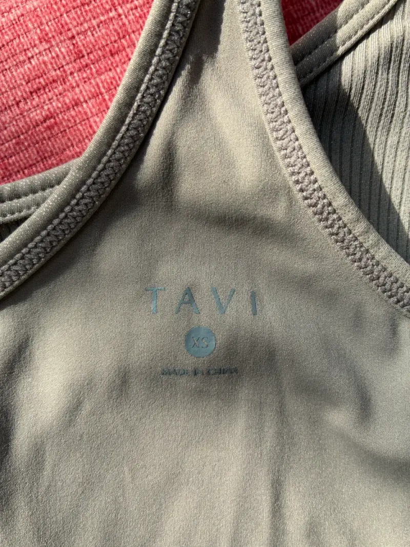 Polera Ribbed tank marca Tavi - 5