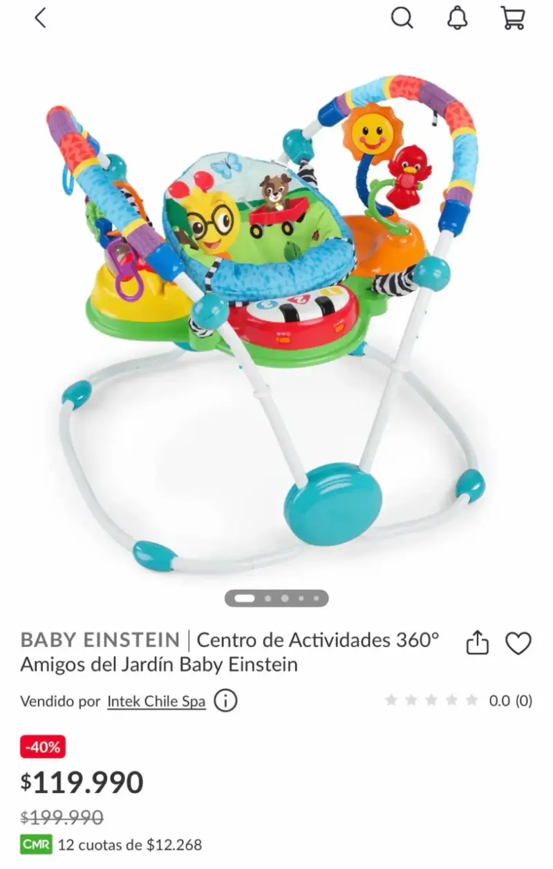 Centro de actividades Baby Einstein