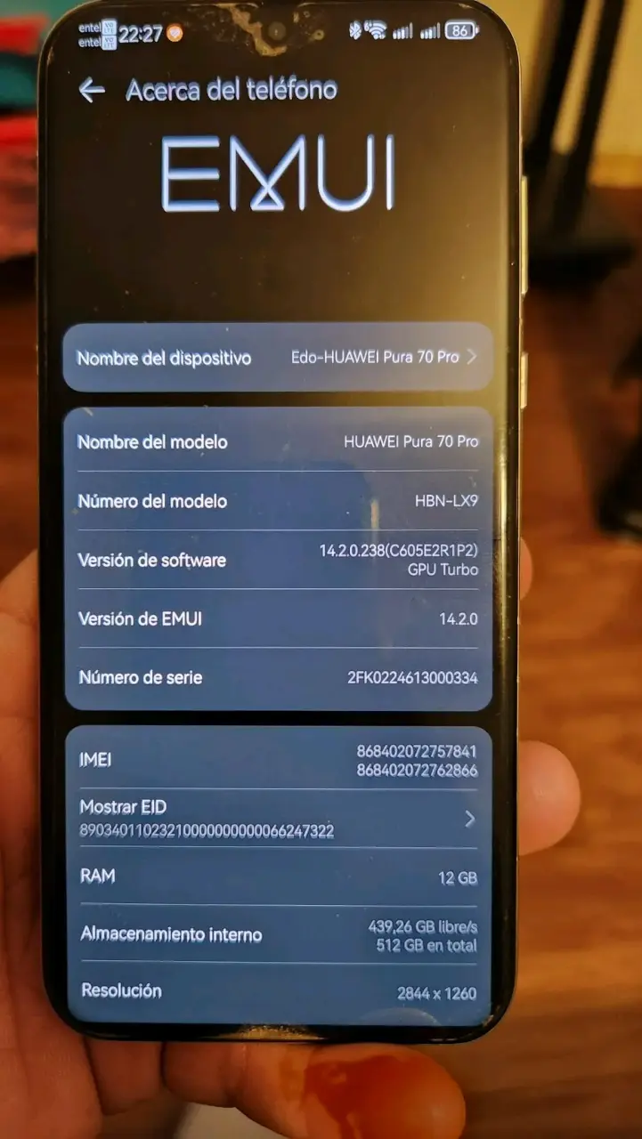 Huawei Pura70 Pro completo en caja. - 4