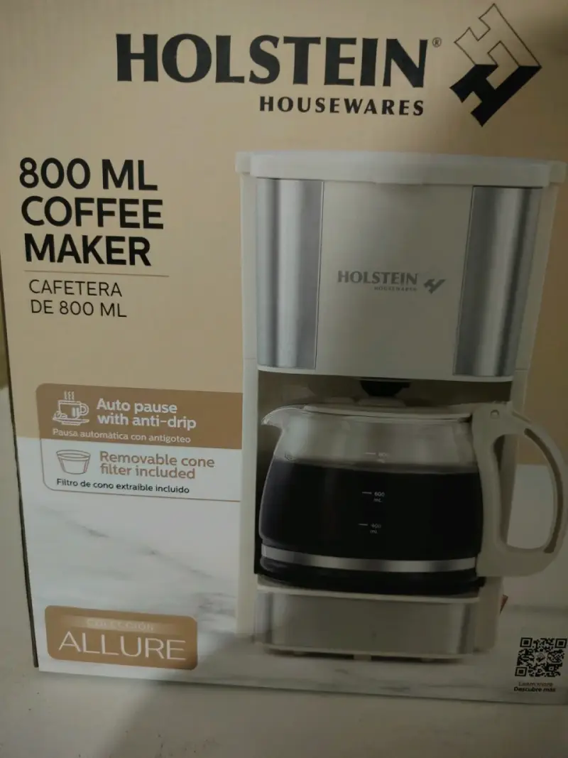 Cafetera Holstein 800 ml - 1