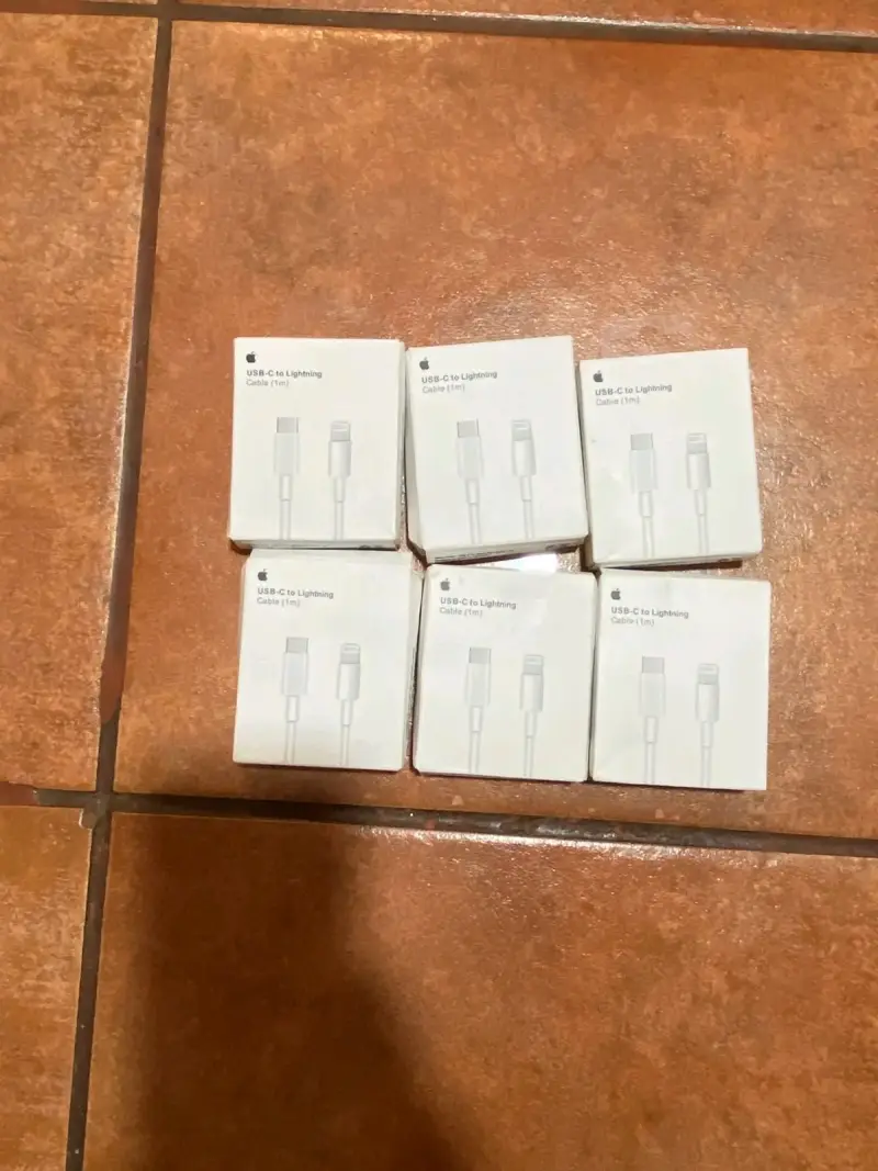 Cables USB-C a Lightning Apple
