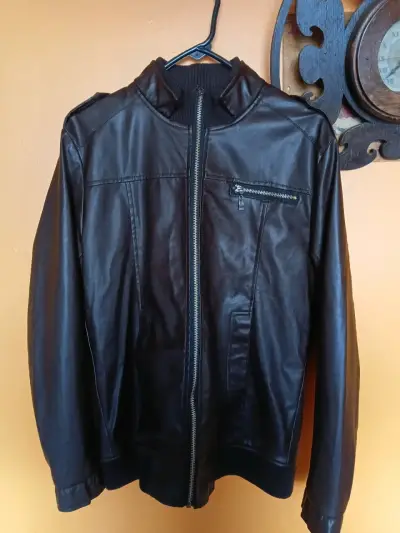 Chaqueta negra elegante XL - miniatura 1