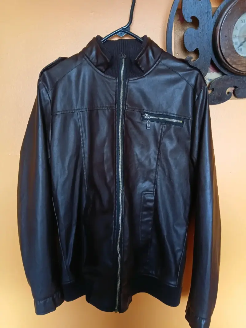 Chaqueta negra elegante XL - 3