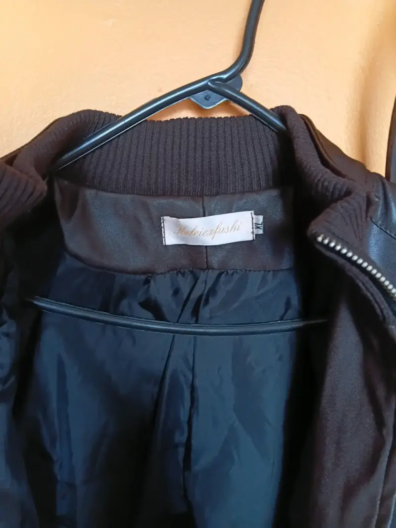Chaqueta negra elegante XL - 4