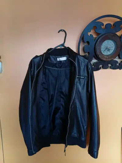 Chaqueta negra elegante XL - miniatura 5