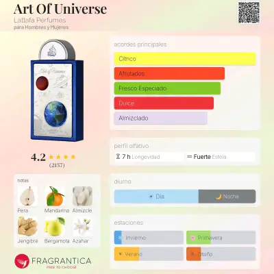 Set Perfume Art of Universe Lattafa - miniatura 4