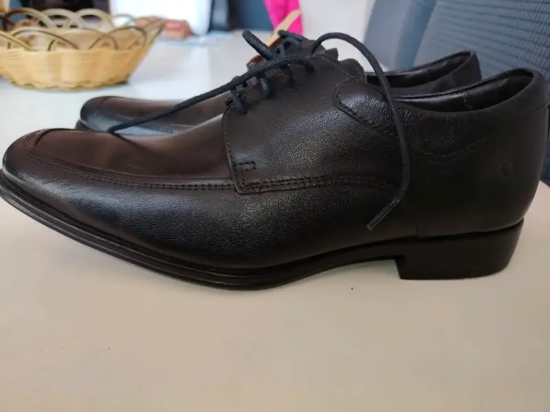 Zapatos de cuero negro DEMOCRATA - 2