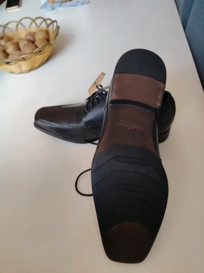 Zapatos de cuero negro DEMOCRATA - 3
