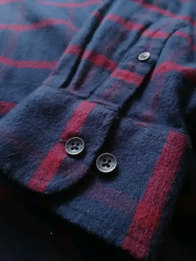 Camisa a cuadros talla L - miniatura 5